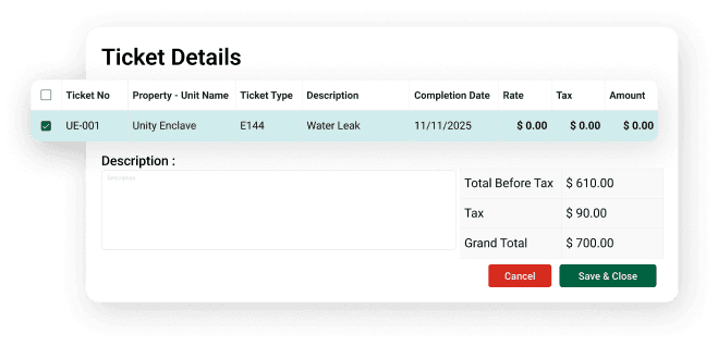Convert Work Orders to Bills