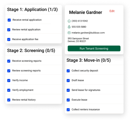 Tenant Recent Payments