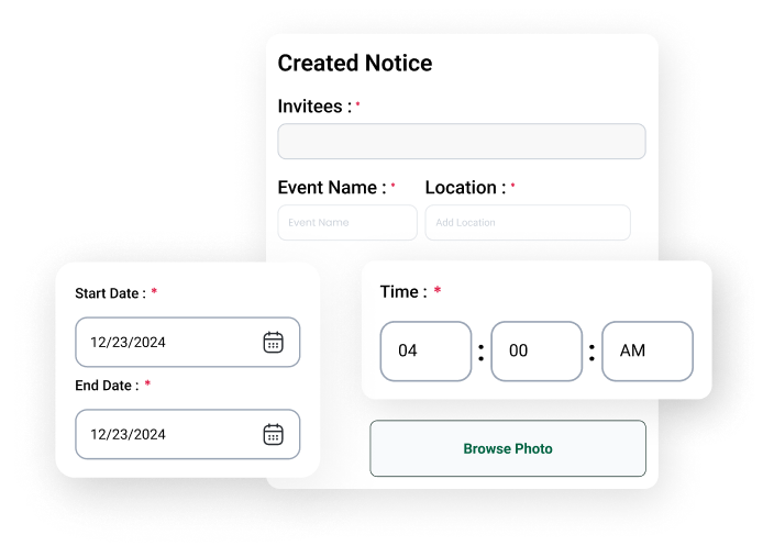 Created Notice