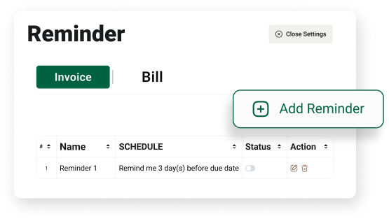 Tenant Recent Payments